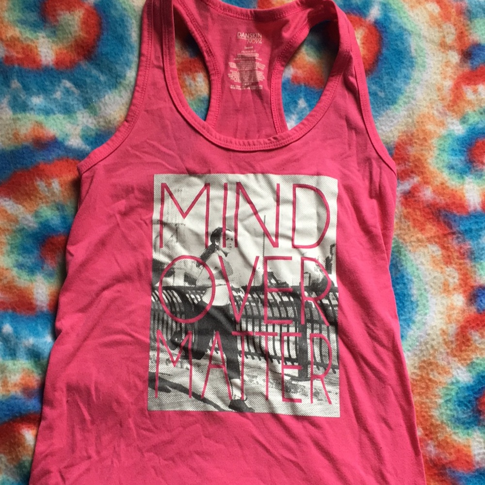 Pink athletic tank top xc